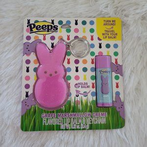 Peeps Lip Balm & Keychain Set